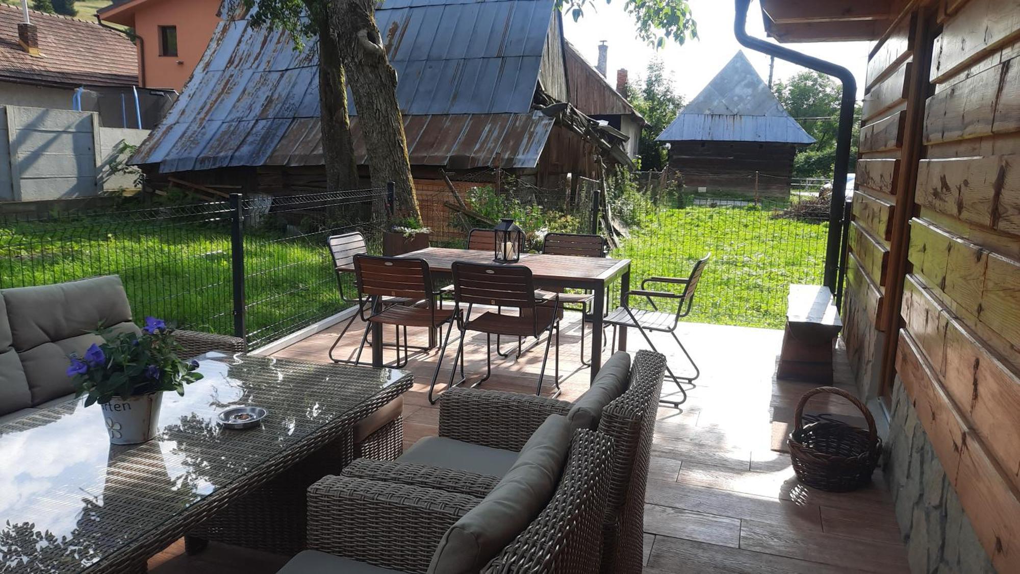 Penzion A Drevenica Pri Hati Terchova Bagian luar foto